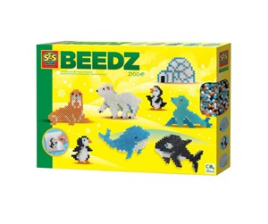 Kreative leker - SES Iron-on Beads - Pool Animals - 06203