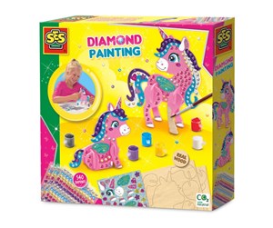 Kreative leker - SES Diamond Painting - 3D Unicorns - 14134