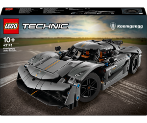 LEGO® - LEGO Technic 42173 Koenigsegg Jesko Absolut-hyperbil i grått - 42173