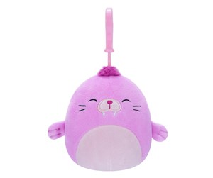 Dukker, Bamser & Utstyr - Squishmallows - 9 cm P17 Clip On - Pepper the Walr - 0196566217041