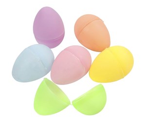 Kreative leker - Creativ Company Plastic Eggs Colored 12pcs. - 51033