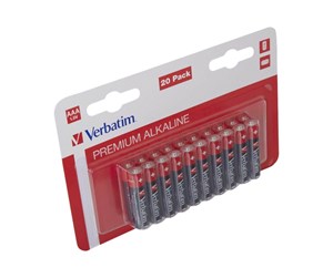 Batteri - Verbatim battery - 20 x AAA / LR03 - Alkaline - 49876