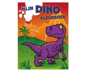 Kreative leker - Mondikaarten My Dino Coloring Book 96pages. - 9789088201455