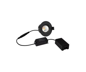 Lamper - HiluX D3 Tilt360 - Full Spectrum LED Recessed spot - Ra97 - 2700K - Black - 5714255010091