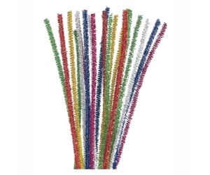 Arts & Crafts - Tilbehør - Colorations - Chenille Wire Glitter 100pcs. - CHSPAR