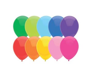 Leketøy - Haza Witbaard Balloons Colored 10 pcs. - 442199