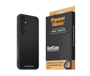 Mobil - Deksel og etui - PanzerGlass HardCase with D3O Samsung Galaxy A35 5G | Black - PANZER0472