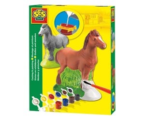 Kreative leker - SES Plaster Casting - Horse - 01211