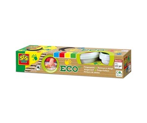 Kreative leker - SES ECO Finger Paint 4 Colors - 24926