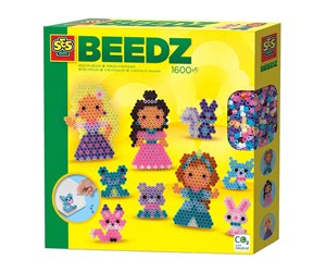 Kreative leker - SES Iron-on Beads - Princesses and Animal Friends - 06205