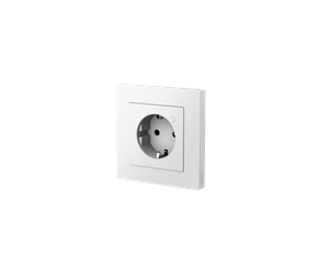 Smarthus - Aqara Wall Outlet H2 (EU), White - WP-P01D