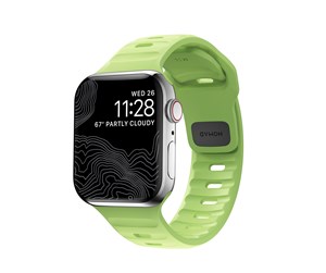 Smartklokke - Tilbehør - Nomad Sport Strap - Glow 2.0 - Apple Watch 9/8/7 (41mm)/6/SE/5/4 (40mm)/3/2/1 (38mm) - NM01579485