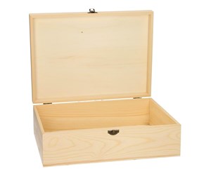 Barnerom - Playwood Large Wooden Storage Box - SL049