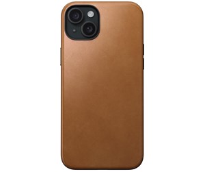 Mobil - Deksel og etui - Nomad Modern Leather Case - english tan - iPhone 15 Plus - NM01611585