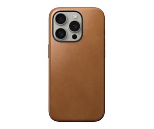 Mobil - Deksel og etui - Nomad Modern Leather Case - english tan - iPhone 15 Pro - NM01615385