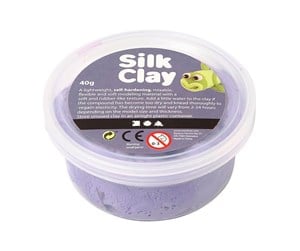 Byggesett - Silk Clay - Purple 40gr. - 79107