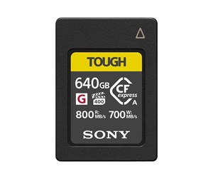 Minnekort - Sony CEA-G640T - flash memory card - 640 GB - CFexpress Type A - CEAG640T