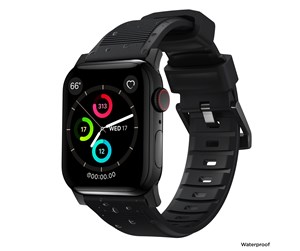 Smartklokke - Tilbehør - Nomad Rugged Strap - black hardware - Apple Watch Ultra 2/1 49mm 9/8/7 45mm/6/SE/5/4 44mm/3/2/1 42mm - NM1A41BN00