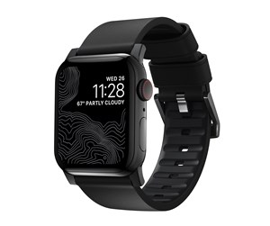 Smartklokke - Tilbehør - Nomad Active Strap Pro - black - Apple Watch Ultra 2/1 (49mm) 9/8/7 (45mm)/6/SE/5/4(44mm)/3/2/1(42mm) - NM1A41BNW0