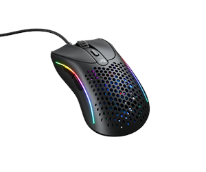 Mus - Glorious Model D 2 Wired - Matte Black - Gaming mus - Optisk - 5 - Svart - GLO-MS-DV2-MB