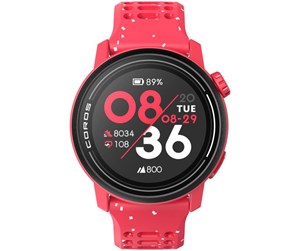 Smartklokke, Smartwatch & Sportsklokke - COROS Pace 3 Silicone Red - WPACE3-RED