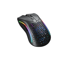 Mus - Glorious Model D 2 Wireless - Matte Black - Gaming mus - Optisk - 5 - Svart - GLO-MS-DWV2-MB