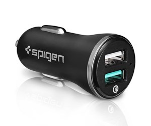 Mobil - Adaptere og ladere - Spigen Car Charger F27QC Quick Charge 3.0 - 000CG20643