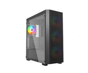 Kabinett - Gembird Fornax K600 - mid tower - extended ATX - Kabinett - Tower - Svart - CCC-FC-K600