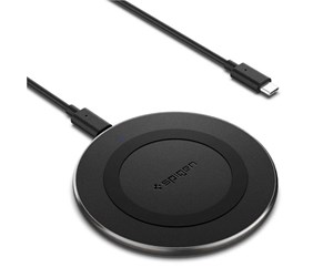 Mobil - Adaptere og ladere - Spigen Essential ArcField Wireless Charge black - ACH04374