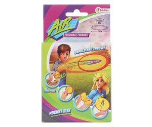 Utendørsleker - Toi-Toys Air foldable Pocket Frisbee with Case - 62361A