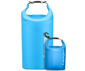 Veske/Hylster/Sekk til bærbar PC - Spigen Aqua Shield WaterProof Dry Bag 20L + 2L A630 - sea blue - AMP06024