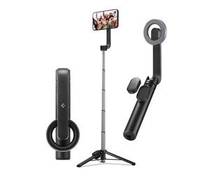 Mobil - Andre tilbehør - Spigen MagSafe Tripod Selfie Stick - black - AMP06402