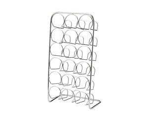 Kjøkkentilbehør - Hippie de Luxe Spice shelf for 18 Jars Chrome - HA71018