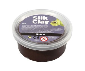 Byggesett - Silk Clay - Brown 40gr. - 79123