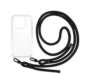 Mobil - Andre tilbehør - Mobile Origin Lanyard Case - clear - iPhone 15 Pro - LYC-S-CLR-15PRO