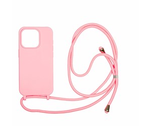 Mobil - Andre tilbehør - Mobile Origin Lanyard Case - pink - iPhone 15 Pro - LYC-S-PNK-15PRO