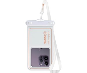 Mobil - Deksel og etui - Mobile Origin Waterproof floating case 6.8" - white/orange - DBXL-WHT-ORG01