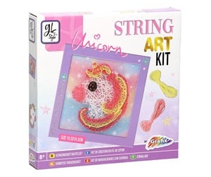 Arts & Crafts - Tilbehør - Creative Craft Group String Art Set - Unicorn - STRI2AS/GE