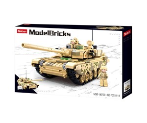 Byggesett - Sluban Battle Tank - M38-B0790