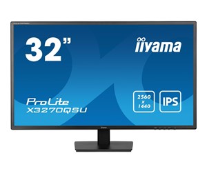 Skjerm - 32" iiyama ProLite - 2560x1440 - 100Hz - IPS - X3270QSU-B1