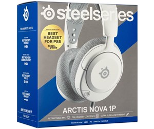 Hodetelefoner - SteelSeries Arctis Nova 1P - Hvit - 61612