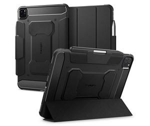 Nettbrett - Deksler og etui - Spigen Rugged Armor Pro - black - iPad Pro 11" 2024 - ACS07017