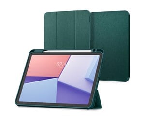 Nettbrett - Deksler og etui - Spigen Urban Fit - midnight green - iPad Air 11" 2024 - ACS07755