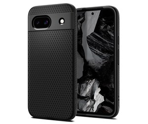 Mobil - Deksel og etui - Spigen Liquid Air - matte black - Google Pixel 8a - ACS07257