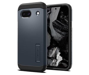 Mobil - Deksel og etui - Spigen Tough Armor - metal slate - Google Pixel 8a - ACS07265