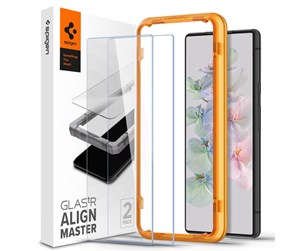 Mobil - Beskyttelsesglass - Spigen Glass AlignMaster 2 Pack - clear - Google Pixel 7 - AGL05199