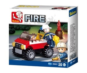 Byggesett - Sluban Fire engine - M38-B0621