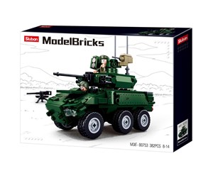 Byggesett - Sluban Armored Vehicle - M38-B0753