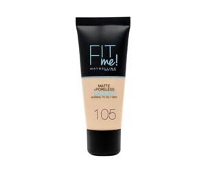 Sminke - Maybelline Fit Me Matte + Poreless Foundation - Natural Ivory 105 30 ml - 3600531324483