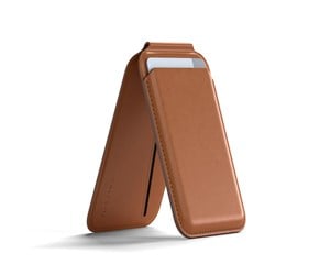 Mobil - Andre tilbehør - Satechi Magnetic Wallet Stand - Brown - ST-VLWN